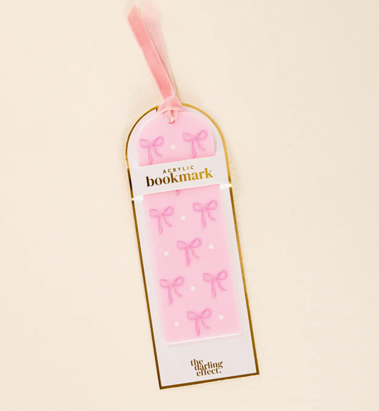 Preorder: Acrylic Bookmark Bows