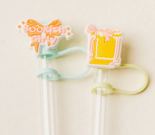 Preorder: Bookish Bow Straw Topper