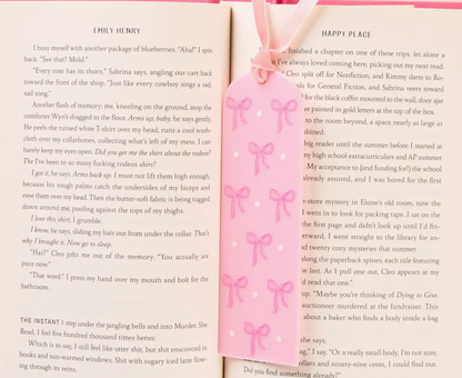 Preorder: Acrylic Bookmark Bows