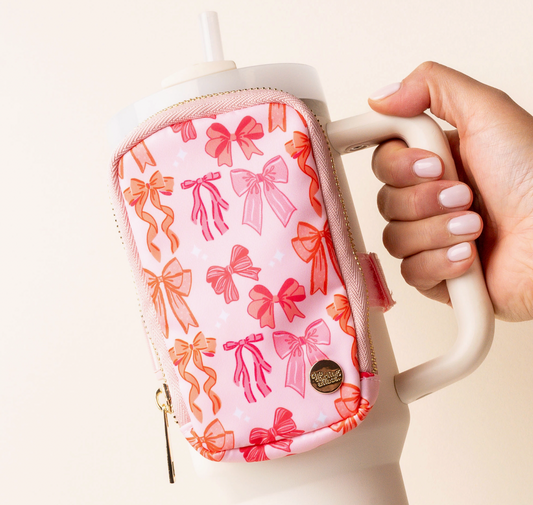 Preorder: Paisley Bow Tumbler Fanny Pack