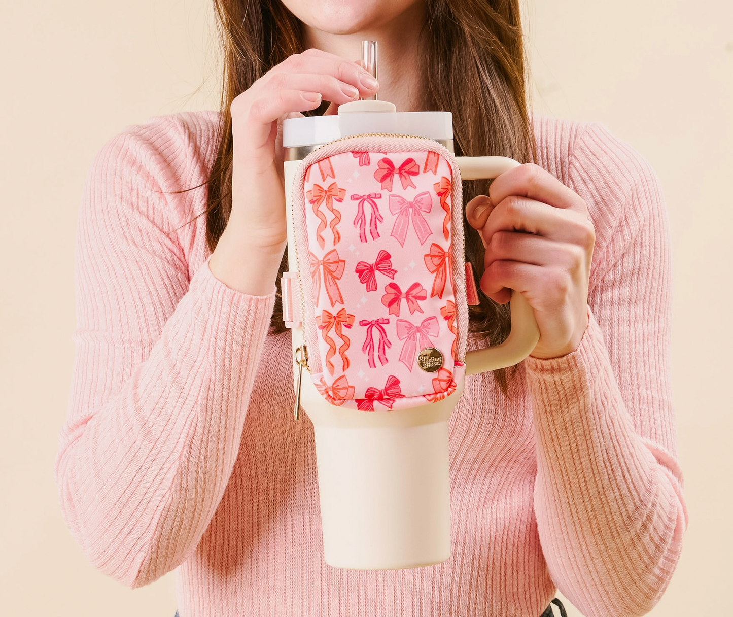 Preorder: Paisley Bow Tumbler Fanny Pack
