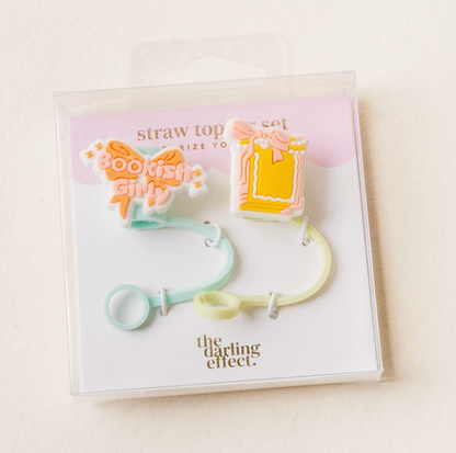 Preorder: Bookish Bow Straw Topper