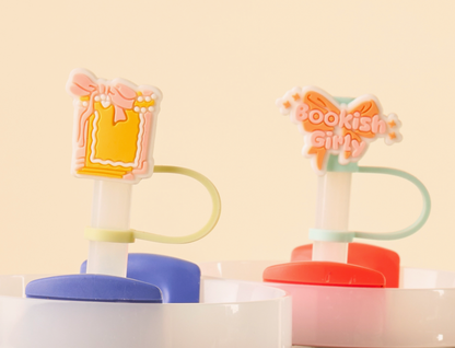 Preorder: Bookish Bow Straw Topper